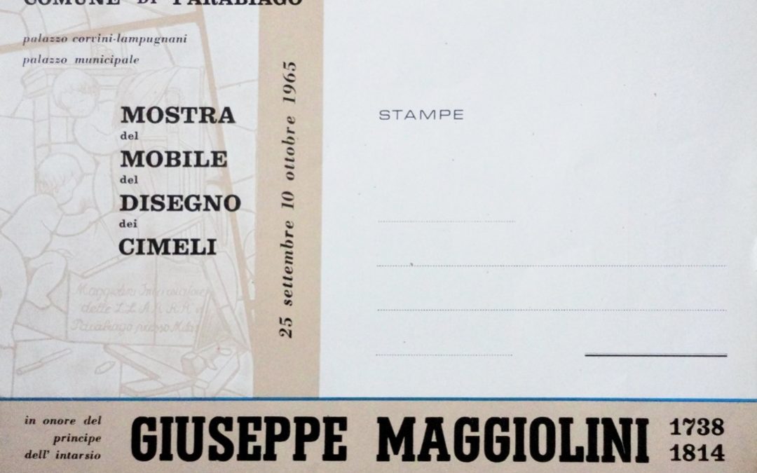 Mostra del mobile, dei disegni, dei cimeli, di Giuseppe Maggiolini